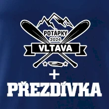 K vode - pádla hory (vlastný nápis)