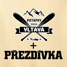 K vode - pádla hory (vlastný nápis) K vode - pádla hory (vlastný nápis)