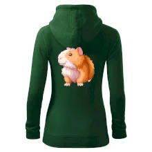 Morča - kreslené, bielo oranžové