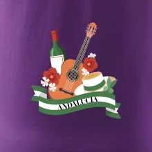 Andalucia gitara a stuha