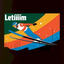 Letím Skokan na lyžiach