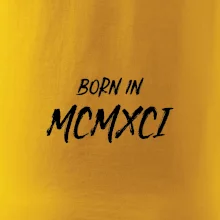 Born in - Rímske číslo 1991