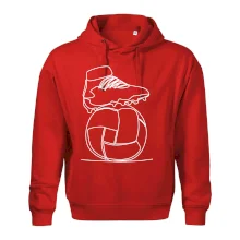 Futbalová lopta kopačka jedným ťahom Futbalová lopta kopačka jedným ťahom