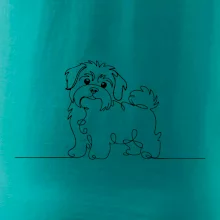 Havanský psík linka jedným ťahom