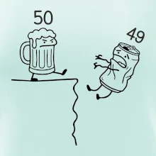 Pivo narodeniny - útes 50 rokov
