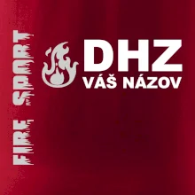 DHZ REFLEXNÉ (oheň, firesport, názov zboru - vlastný nápis)