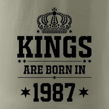 Kings are born in 1987