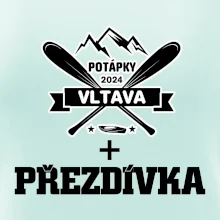 K vode - pádla hory (vlastný nápis)