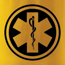 Rescue logo samostatné guľaté