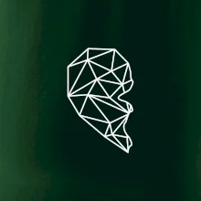 Párový motív srdca geometrie - ONA