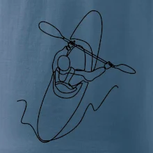 Kajak zhora jedným ťahom Kajak zhora jedným ťahom