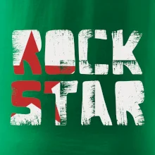 Rock star nápis
