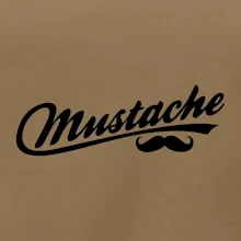 Mustache - nápis