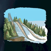 Obrázok skokanských mostíkov