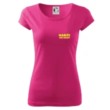 Hasiči - žltý nápis - váš názov zboru