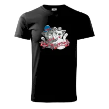 Mačky v objatí (Pecka design)