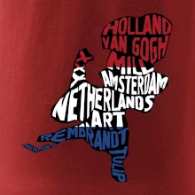 Mapy - názvy miest - Holandsko