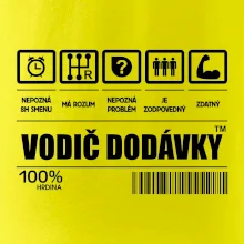 Čiarový kód - Vodič dodávky Čiarový kód - Vodič dodávky