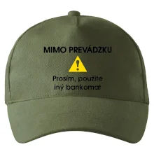 Mimo prevádzku prosím, použite iný bankomat