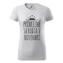 Princezné sa rodia v novembri