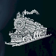 Stará lokomotiva z not Stará lokomotiva z not