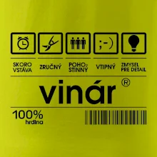 Čiarový kód - vinár