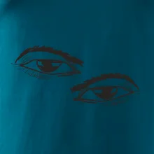 Párový motív - oko prižmúrené