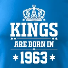 Kings are born in 1963