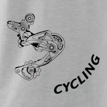 Cycling nápis šikmo