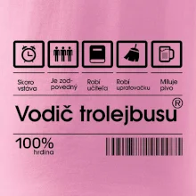 Čiarový kód - Vodič trolejbusu