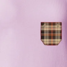 Flanelové triko hnědé