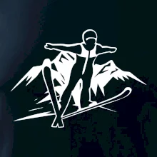 Letiaci skokan biely