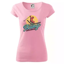 Skiing winter extreme cup