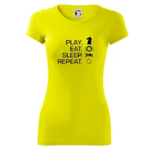 Eat sleep play - šach