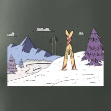 Panoráma lyžovania Panoráma lyžovania