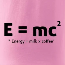 e = mc2 - coffee milk