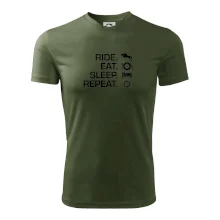 Ride Eat Sleep Repeat Kôň Ride Eat Sleep Repeat Kôň