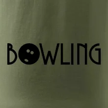 Bowling nápis Bowling nápis