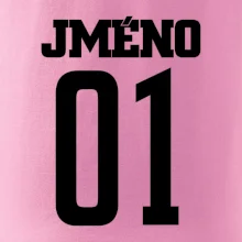 Futbalový dres - vlastné meno a číslo