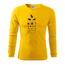 Očný test zvieratká Očný test zvieratká