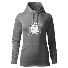 Florbal lopta v triku