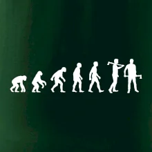 Evolúcia drevorubač - sekera Evolúcia drevorubač - sekera