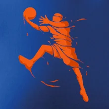Basketball player splash