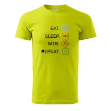 Eat sleep MTB repeat Eat sleep MTB repeat
