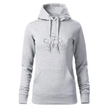 Fitness muž jedným ťahom