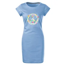 Peace and love symbol