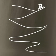 Cyklo zjazd z kopca Cyklo zjazd z kopca