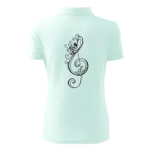 Husľový kľúč kvety