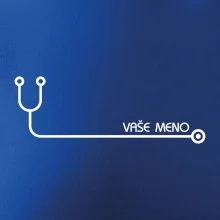 Doktor a sestrička - stetoskop s menom