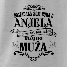 Požiadala som Boha o anjela a on mi poslal môjho muža